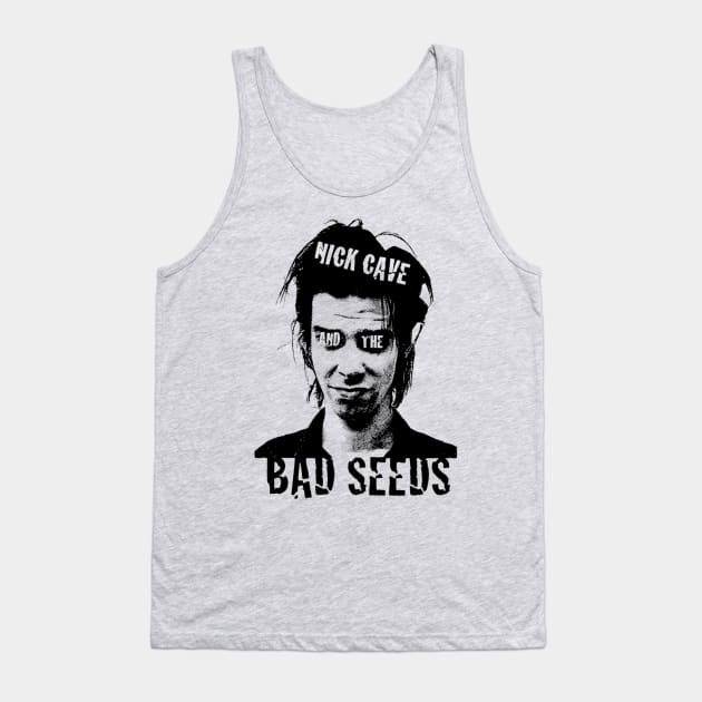 Nick Cave and the Bad Seeds Tank Top by OSCAR BANKS ART